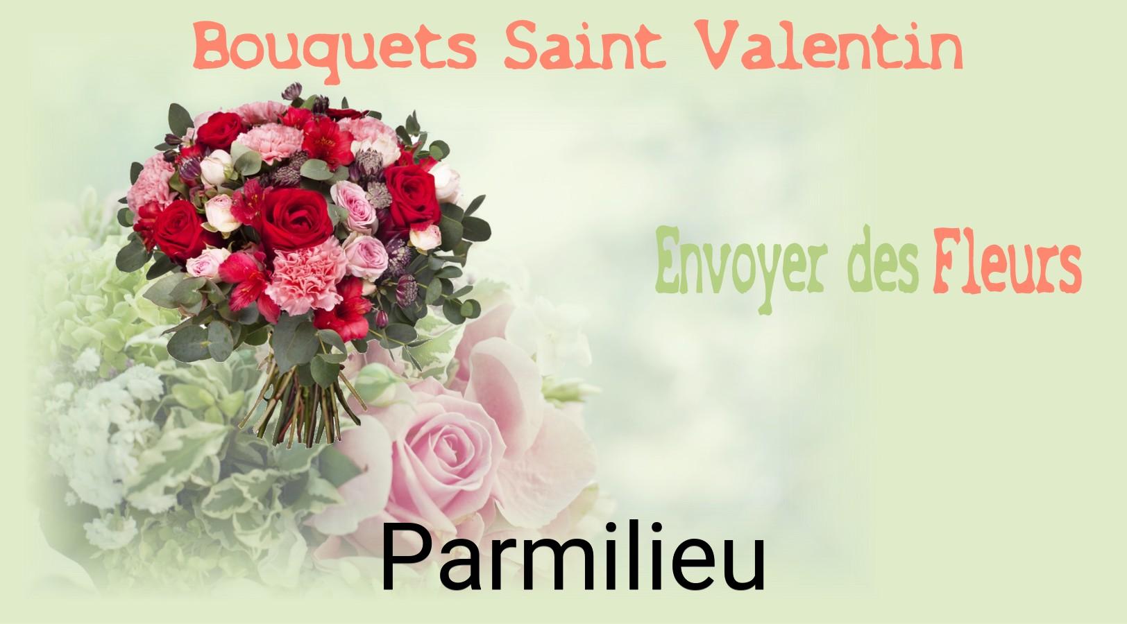 Roses de Saint-Valentin livrées à Parmilieu